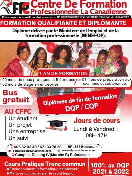 Formation professionnelle en DQP/CQP