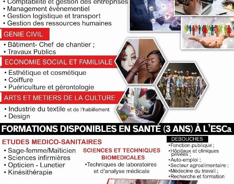 Formation professionnelle pour le BTS/HND