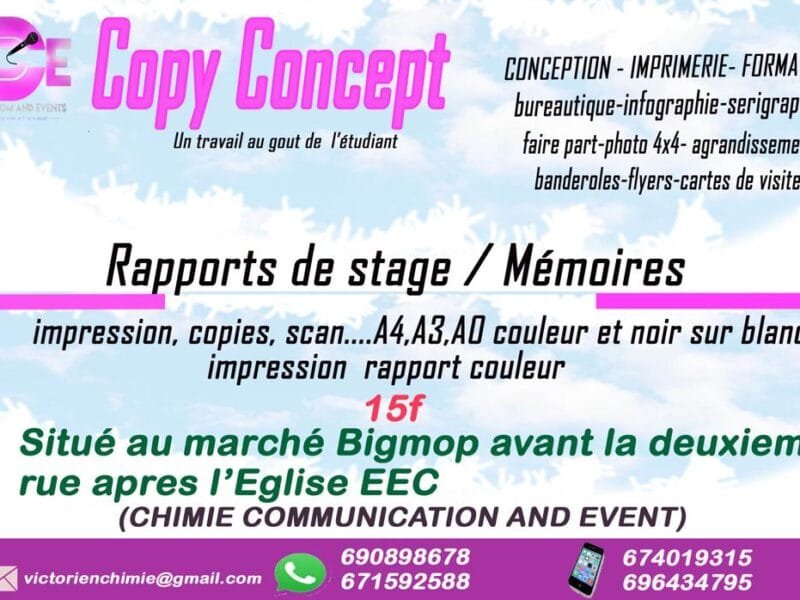 ETS CHIMIE AND EVENT