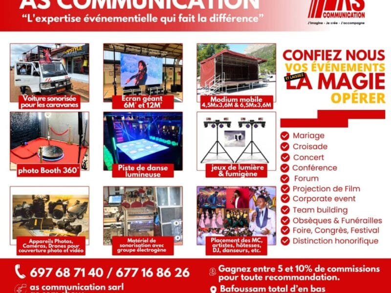 AGENCE DE COMMUNICATION, IMPRIMERIE, CENTRE DE FORMATION PROFESSIONEL